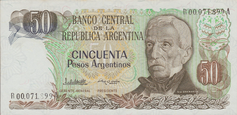 Imagem da frente da cédula