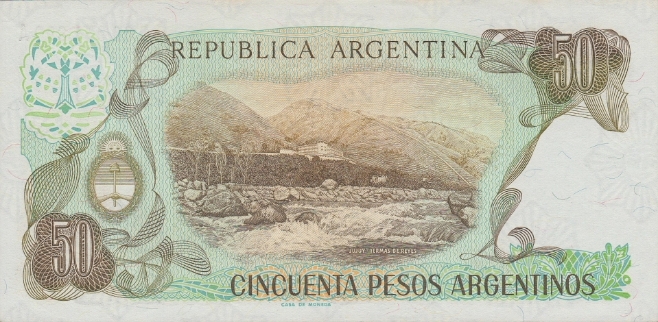 Imagem do verso da cédula
