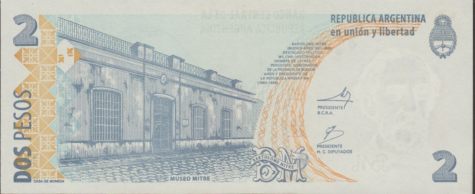 Imagem do verso da cédula