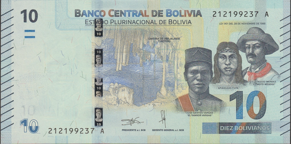 Imagem da frente da cédula