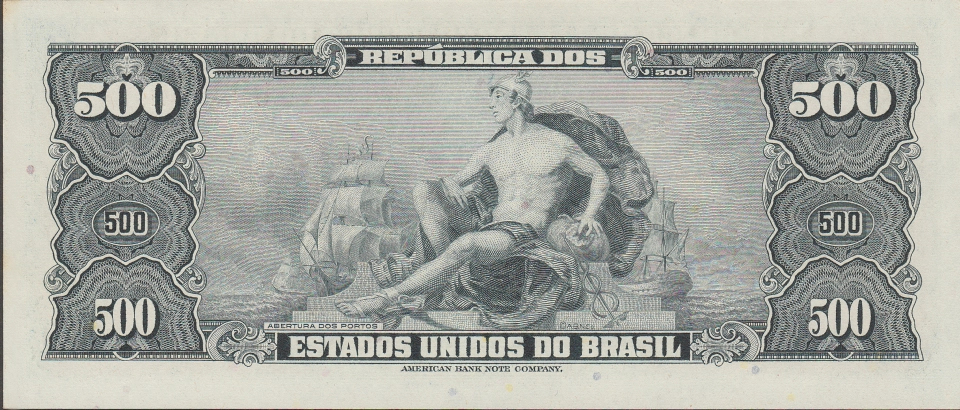 Imagem do verso da cédula