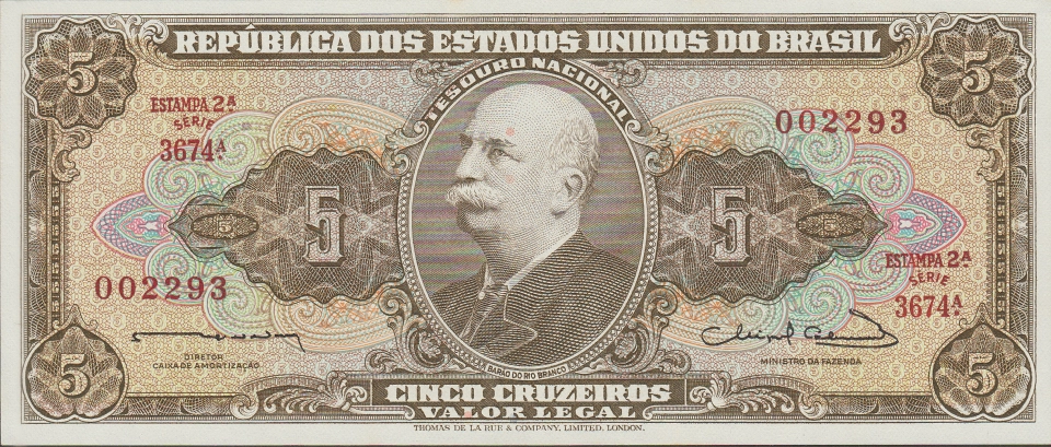 Imagem da frente da cédula