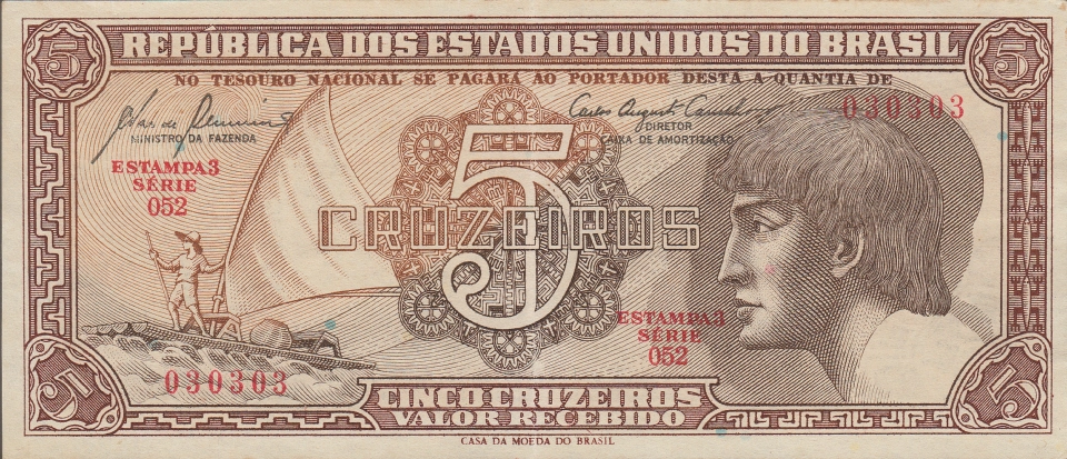 Imagem da frente da cédula