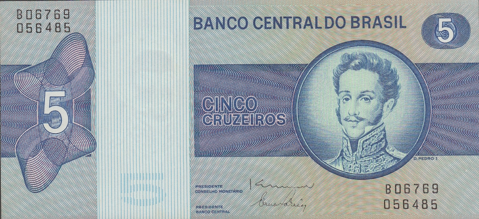 Imagem da frente da cédula