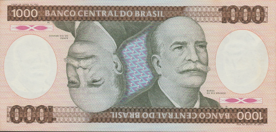 Imagem da frente da cédula