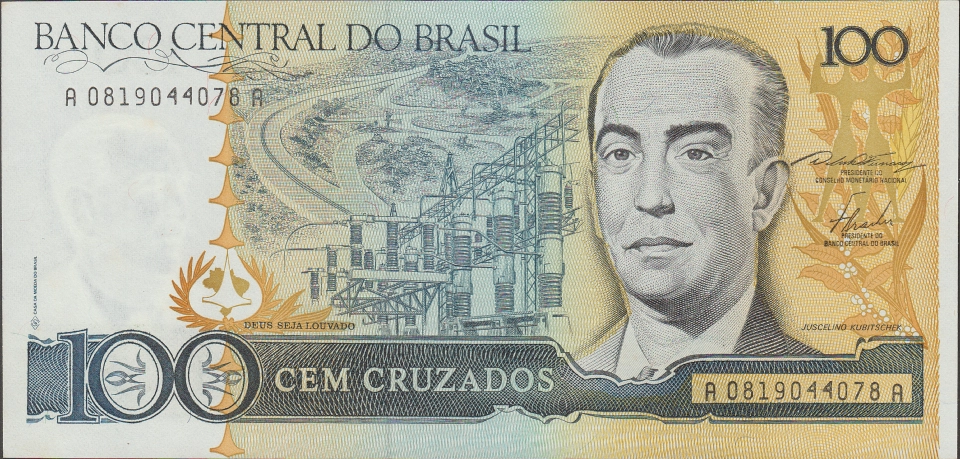 Imagem da frente da cédula