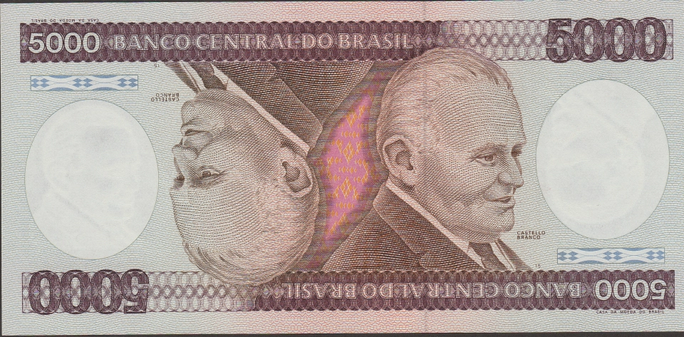 Imagem da frente da cédula