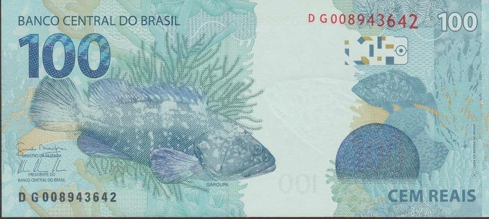 Imagem do verso da cédula