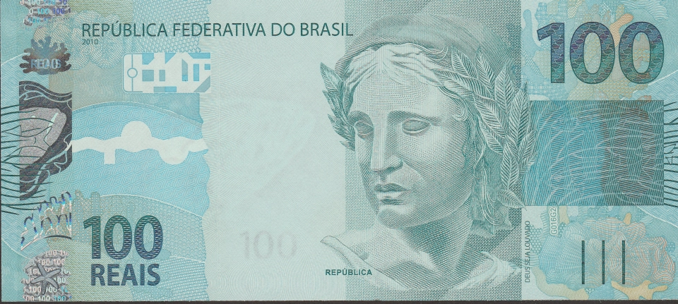 Imagem da frente da cédula