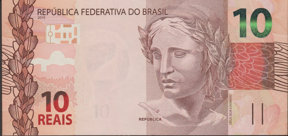 Imagem da frente da cédula