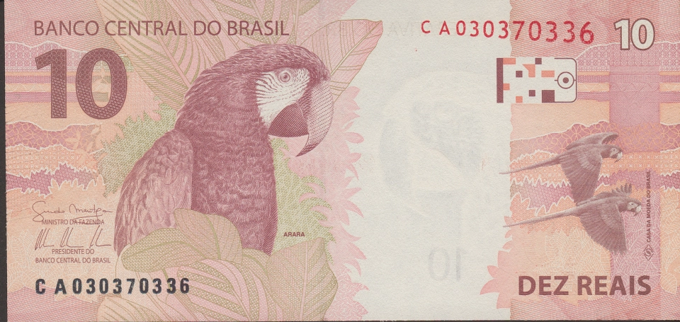 Imagem do verso da cédula