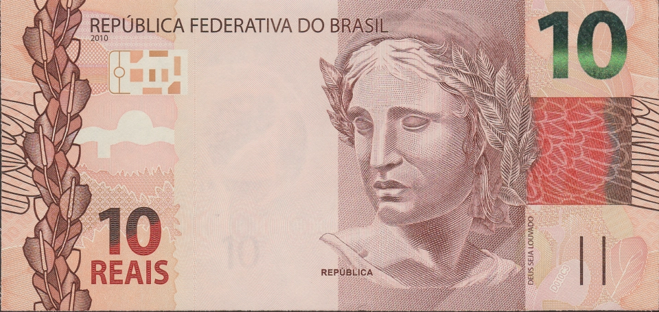 Imagem da frente da cédula