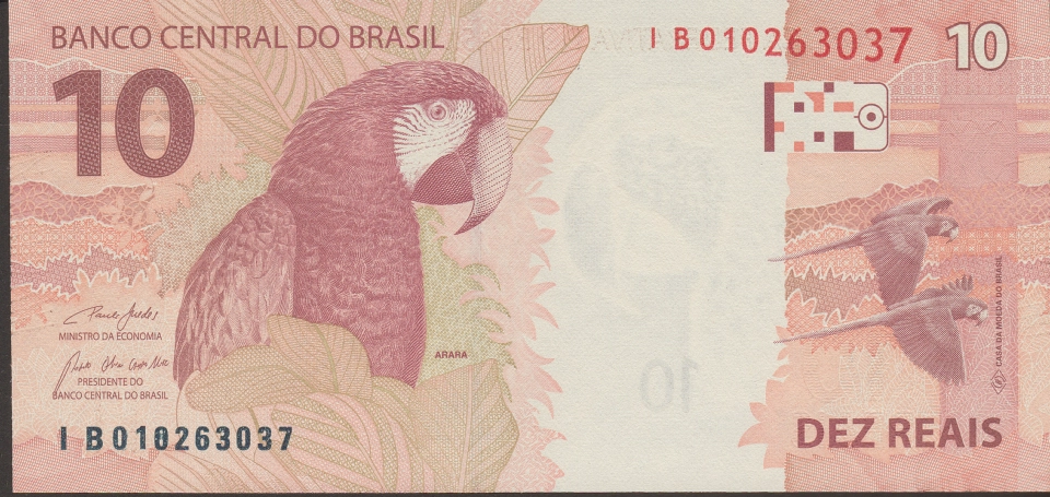Imagem do verso da cédula