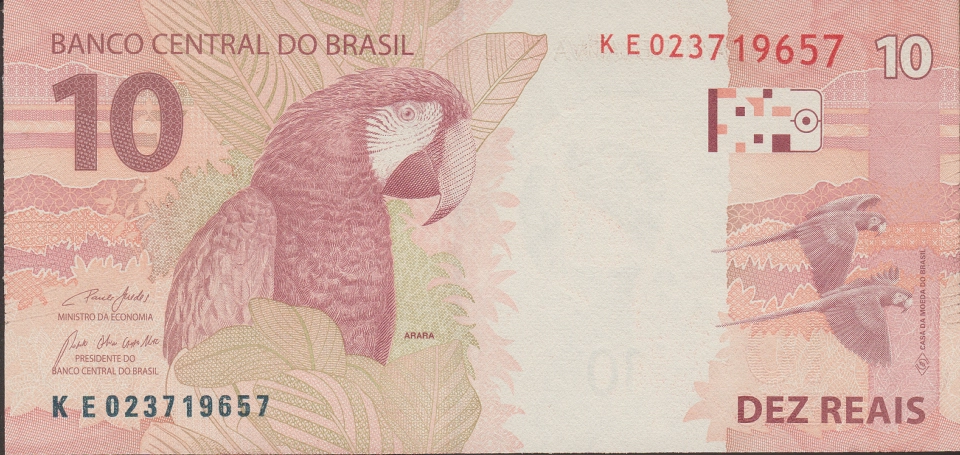 Imagem do verso da cédula