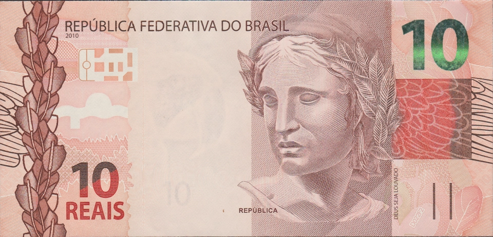Imagem da frente da cédula