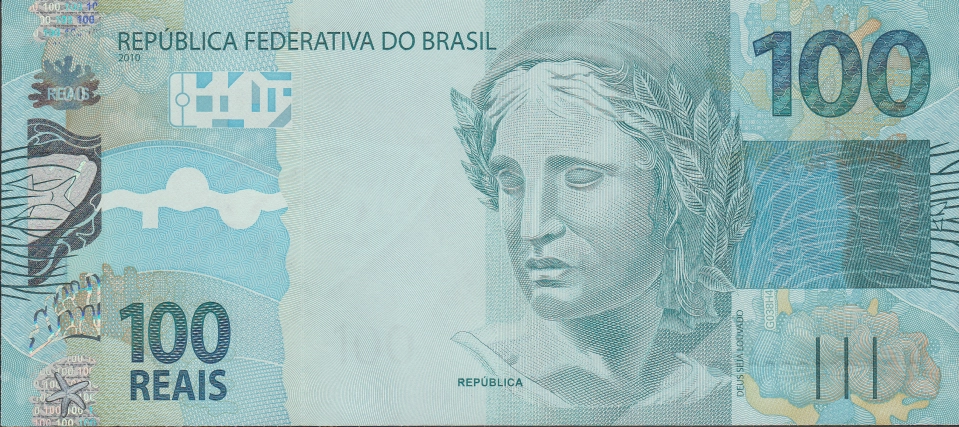 Imagem da frente da cédula
