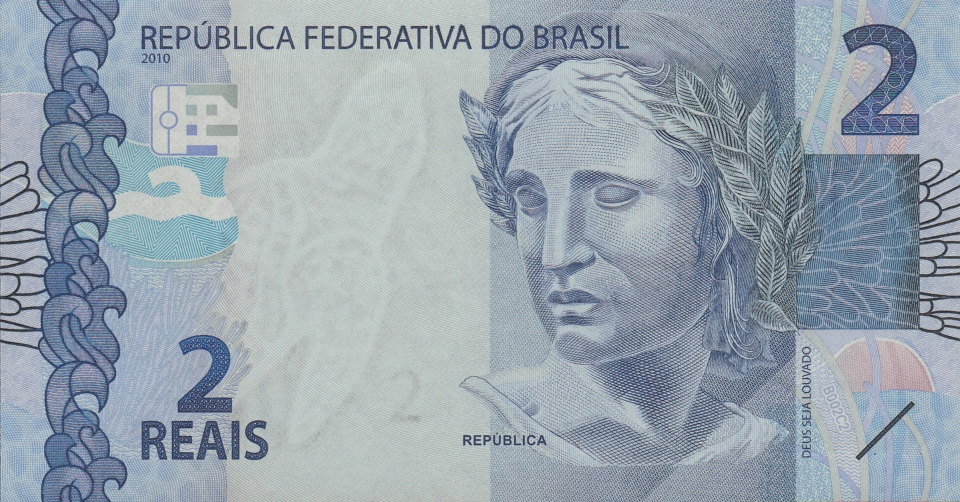 Imagem da frente da cédula