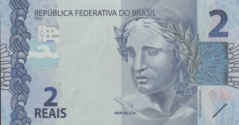 Imagem da frente da cédula