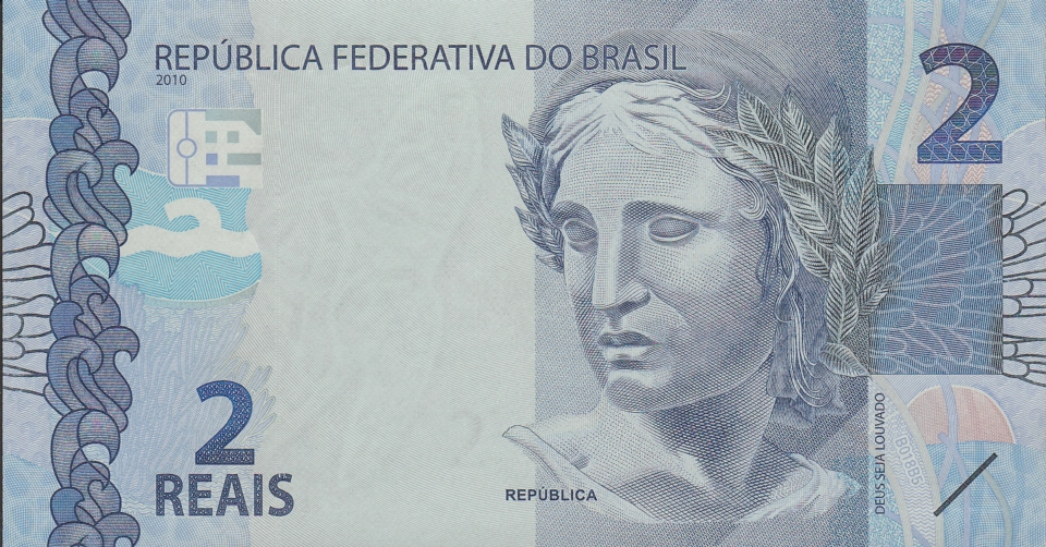 Imagem da frente da cédula