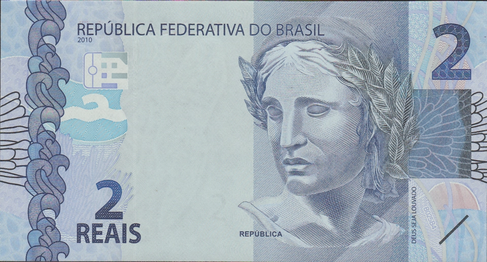 Imagem da frente da cédula