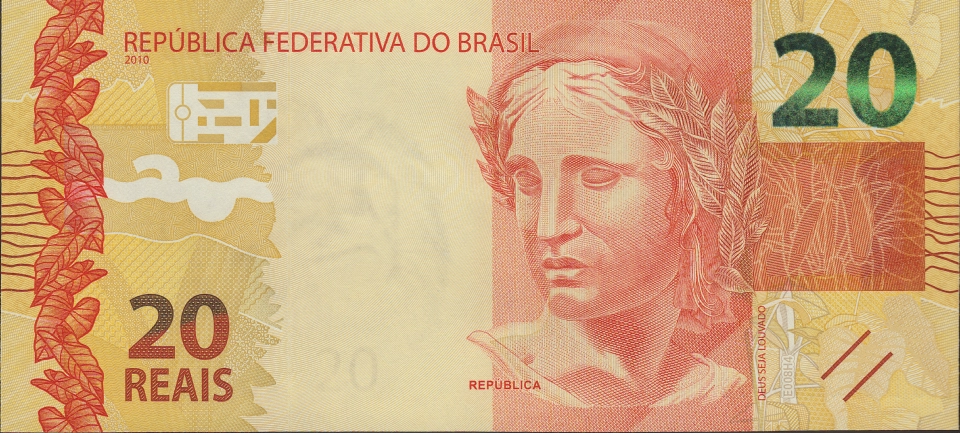 Imagem da frente da cédula
