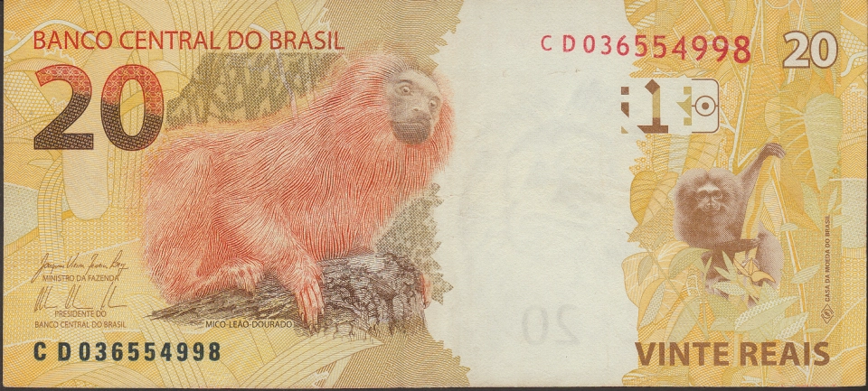 Imagem do verso da cédula