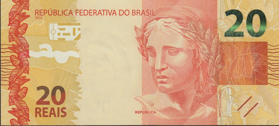Imagem da frente da cédula