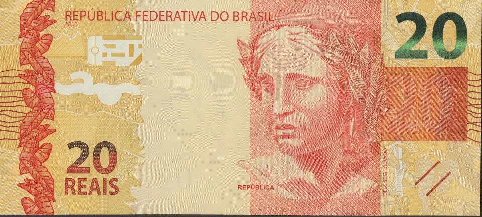 Imagem da frente da cédula