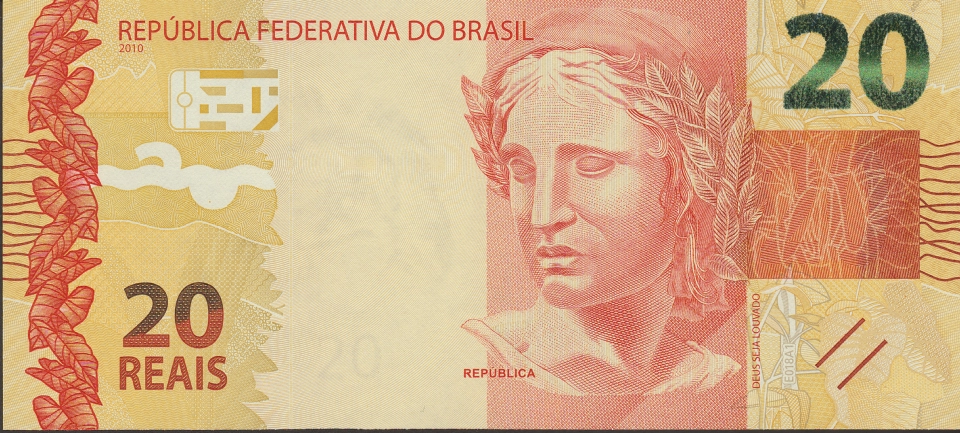 Imagem da frente da cédula