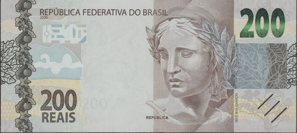 Imagem da frente da cédula