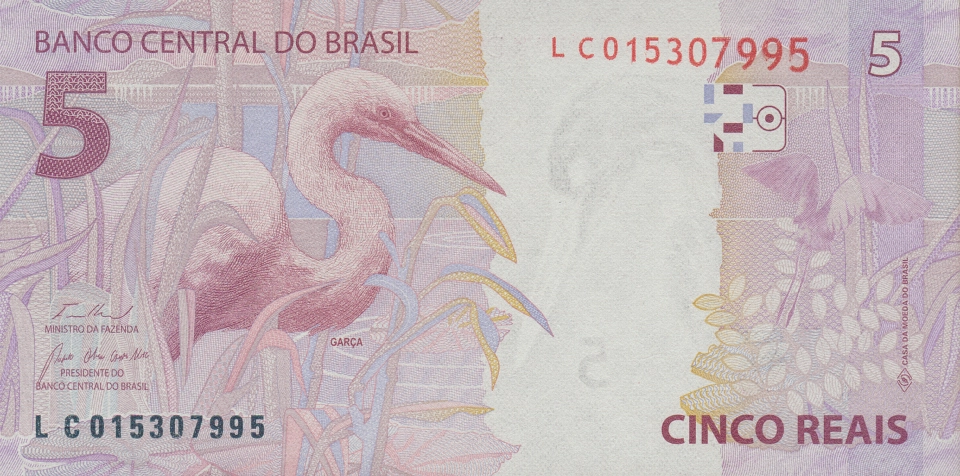 Imagem do verso da cédula
