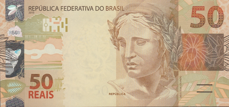 Imagem da frente da cédula