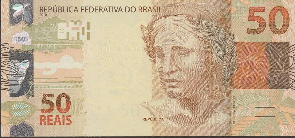Imagem da frente da cédula
