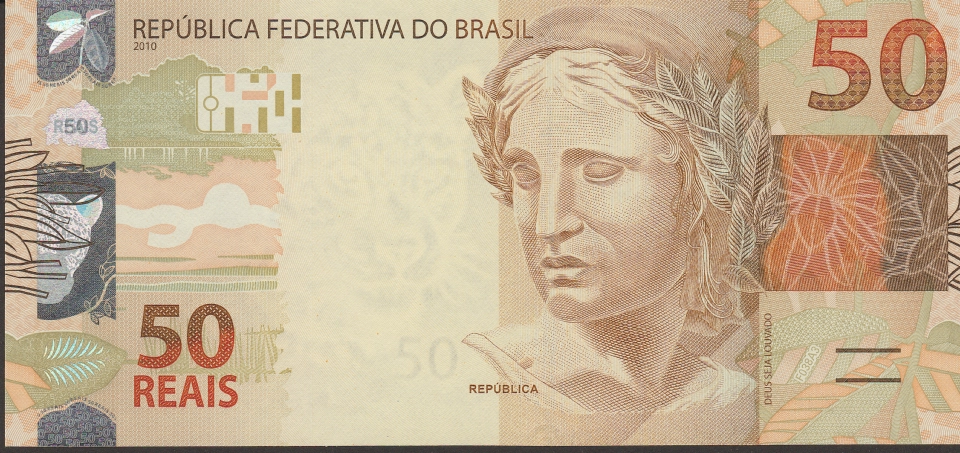 Imagem da frente da cédula