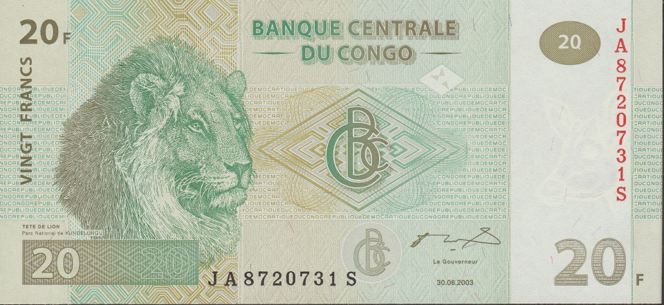 Imagem da frente da cédula