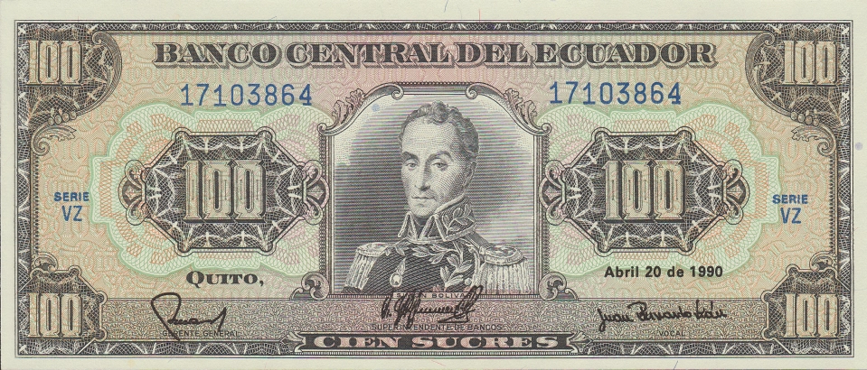 Imagem da frente da cédula