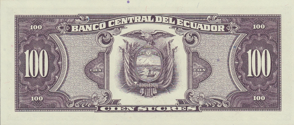 Imagem do verso da cédula