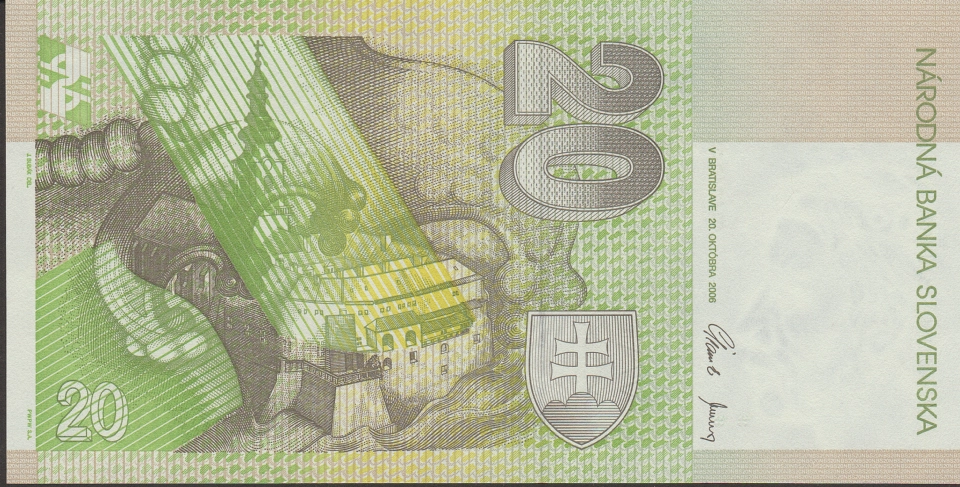 Imagem do verso da cédula
