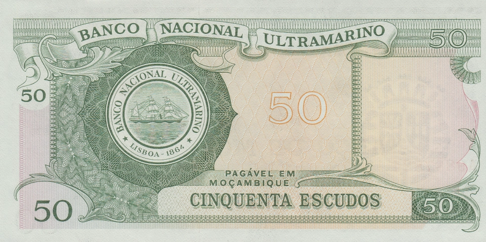 Imagem do verso da cédula