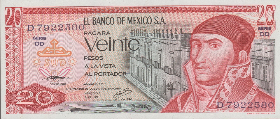 Imagem da frente da cédula