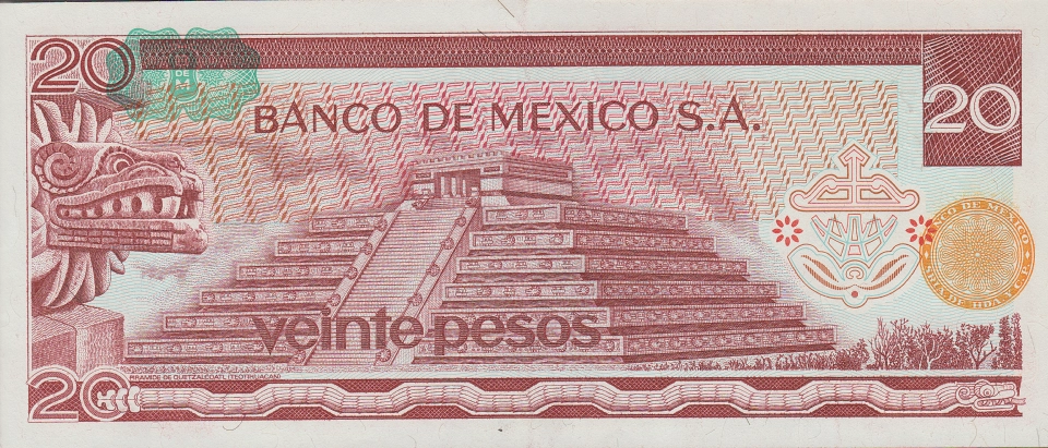 Imagem do verso da cédula