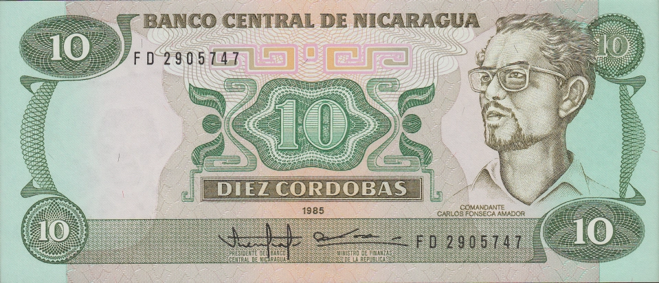 Imagem da frente da cédula