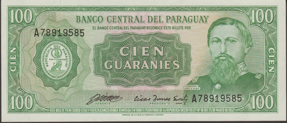 Imagem da frente da cédula