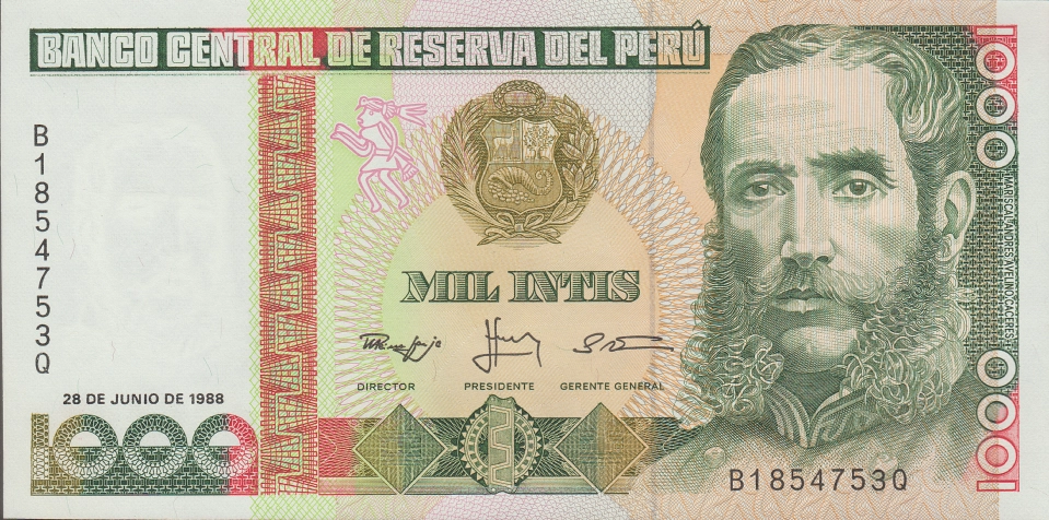Imagem da frente da cédula