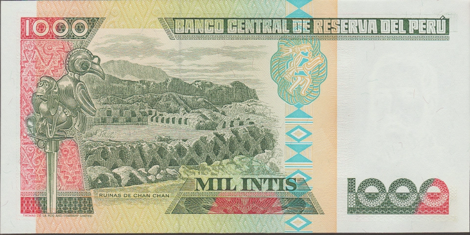 Imagem do verso da cédula