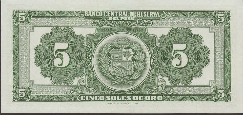 Imagem do verso da cédula
