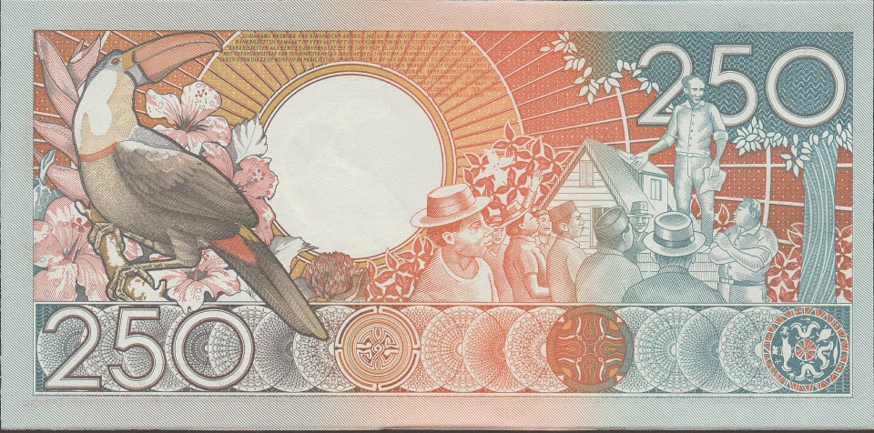 Imagem do verso da cédula