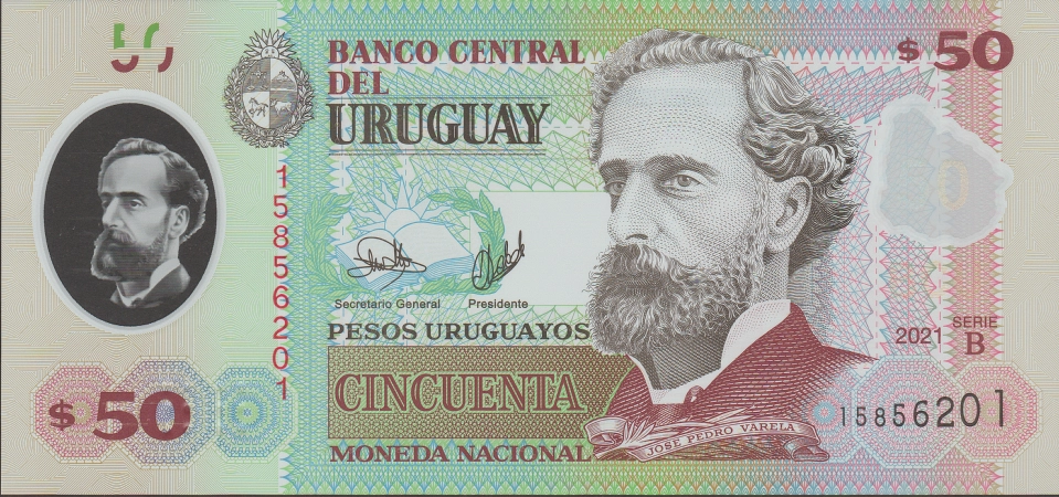 Imagem da frente da cédula