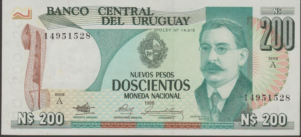 Imagem da frente da cédula