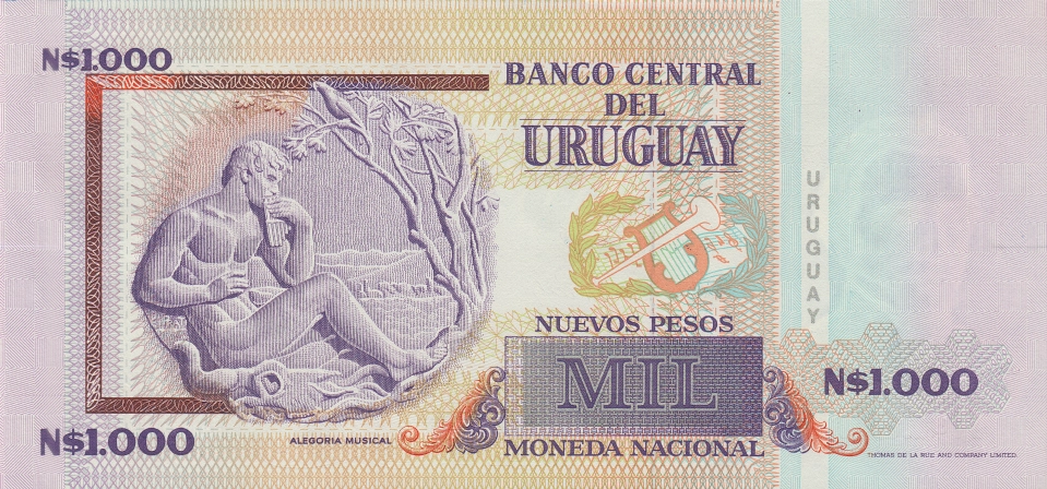 Imagem do verso da cédula